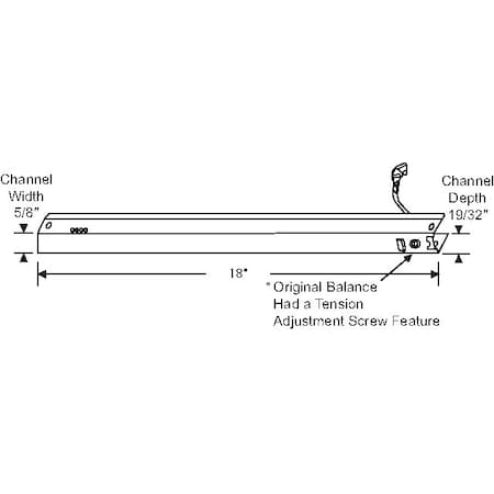 18in Channel Balance